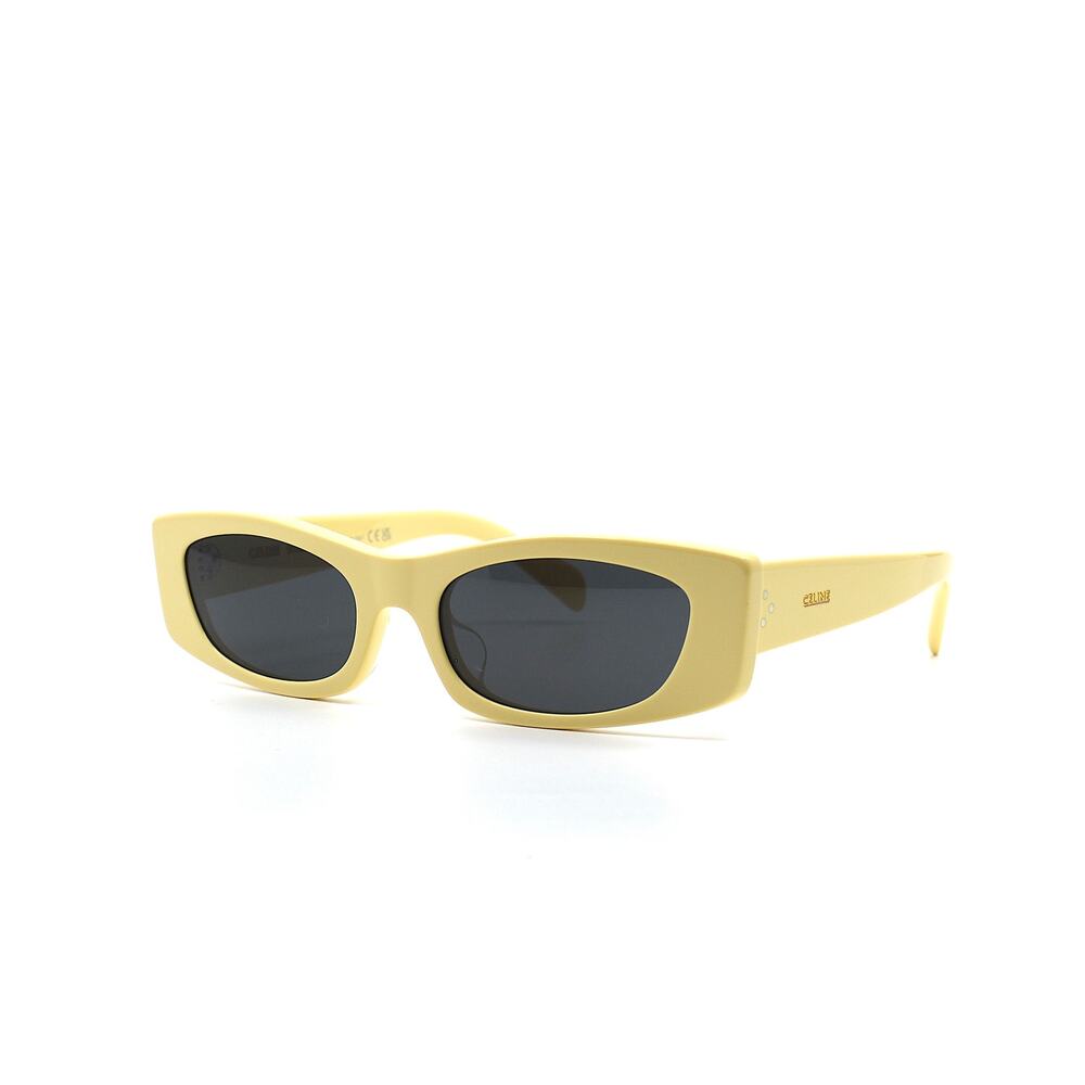 NEW CELINE CL40245U 39A YELLOW GREY WOMEN'S SUNGLASSES - Picture 1 of 10